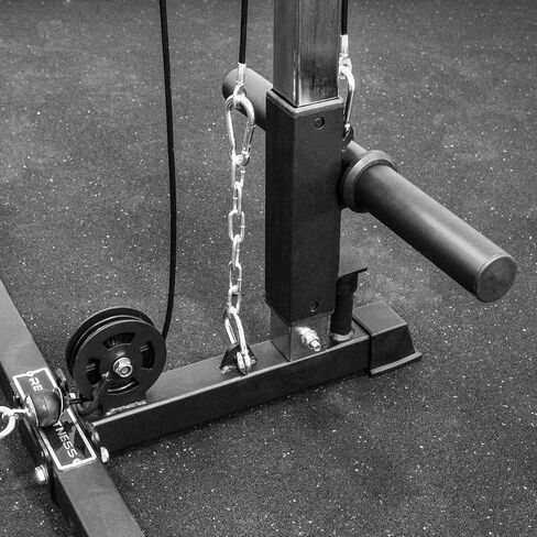 REP Fitness LAT Pull Down/Low Row Accessory for 1000 Series Power Racks - Attachment for PR-1100 and PR-1000 Weight Cages in Kuwait