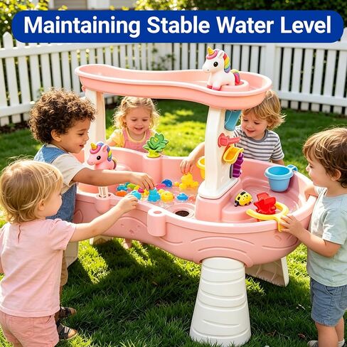 4Pcs Water Table Plug Replacement, Solid Rubber Tapered Drain Stopper Compatible with Step 2, Leakproof Plug for Test Tubes Plant Pots in Kuwait