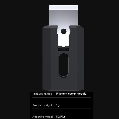 وحدة قطع خيوط 10 قطع من Creality لـ K2 Plus، رأس طابعة ثلاثية الأبعاد استبدال سريع وقاطع خيوط سريع القطع لـ K2 Plus، Creality Hi in Kuwait