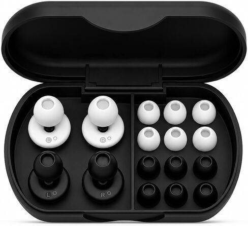 SIXTHGU EP01 Ear Plugs for Sleeping Noise Cancelling -30dB,Reusable Ear Plugs for Sleeping,Travel,Hearing Protection Concert, 2-Pack Silicon EarPlugs with 8 Pairs EarTips for Noise Reduction Blue in Saudi Arabia
