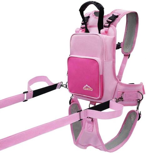 Ski Harness for Kids, Snowboard Harness Trainer, Ski Leash for Kid with Removable Seat & Reinforced Lift Handle in Kuwait