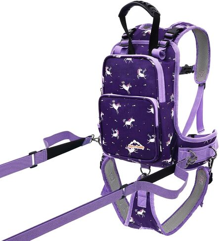 Ski Harness for Kids, Snowboard Harness Trainer, Ski Leash for Kid with Removable Seat & Reinforced Lift Handle in Kuwait