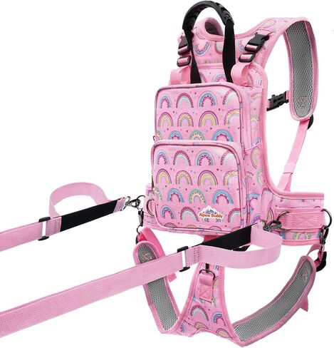 Ski Harness for Kids, Snowboard Harness Trainer, Ski Leash for Kid with Removable Seat & Reinforced Lift Handle in Kuwait