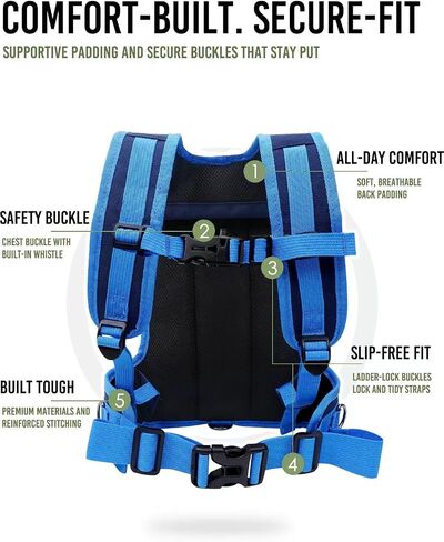 Ski Harness for Kids, Snowboard Harness Trainer, Ski Leash for Kid with Removable Seat & Reinforced Lift Handle in Kuwait