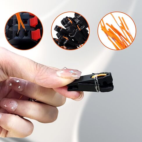 20PCS 20-inch (50 cm) Pure Copper Connecting Cables with Safety Clips, Suitable for DIY Electronic Control Systems and Stage Effects. in Kuwait