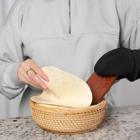 Fox Run Bread Warmer, 100% Terracotta Bread Warming Stone, Microwave & Oven Safe in Kuwait