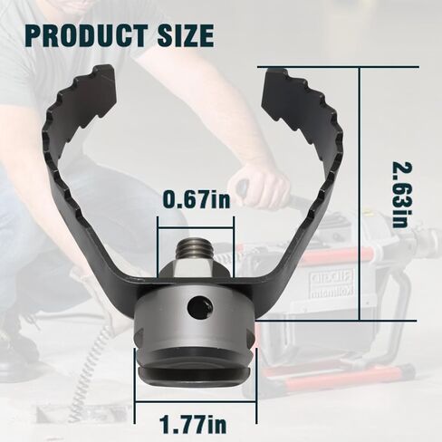 3-Inch T-150-1 3"Root Cutter Compatible with the RIDGID K-60-SE Sectional Machine for 7/8-in. sectional cables including Ridgid Sectional Cable C-10 Replace RIDGID 98055 in Kuwait
