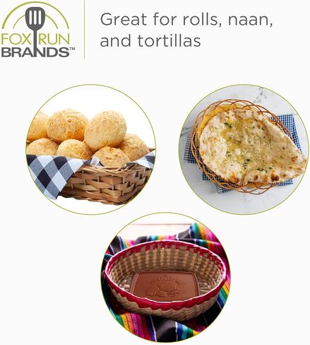 Fox Run Bread Warmer, 100% Terracotta Bread Warming Stone, Microwave & Oven Safe in Kuwait