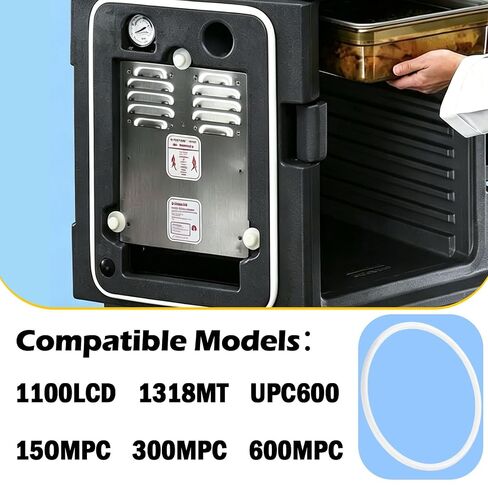 12102 Replacement Gasket Cambro 100LCD 1318MTC UPC600 300MPC 600MPC | Fit for Camcarrier and Camtainer units cracked, loose or missing gaskets Helps reduce heat or cold loss during catering in Kuwait