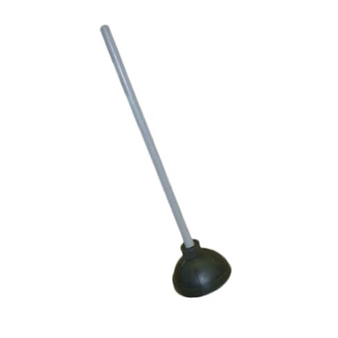 A-to-Z Supply RYTP351A Toilet Plunger, 21" Long, Wood Handle, Rubber, Black in Kuwait