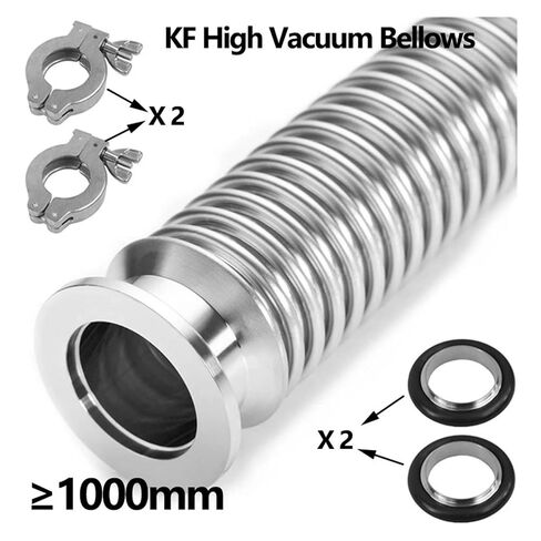 Bellows KF16-KF50 Flexible Vacuum Bellows 1000mm-4000mm Length(KF50 TC75mm,1200mm) in Kuwait