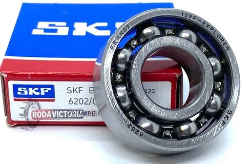 6202 15x35x11mm Open Unshielded SKF Radial Deep Groove Ball Bearing in Kuwait