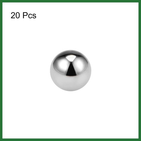 Motoforti Precision Balls 3.5mm Solid Chrome Steel G10 for Ball Bearing Keychain Wheel 20pcs Long-Lasting in Kuwait
