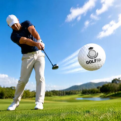 6 Pack Funny Golf Balls Class of 2026 Gifts Set with Balls Tees & Gift Box, Celebrate Senior Night Party Decorations, High School Graduation Gifts for Golf Lovers Souvenirs in Kuwait