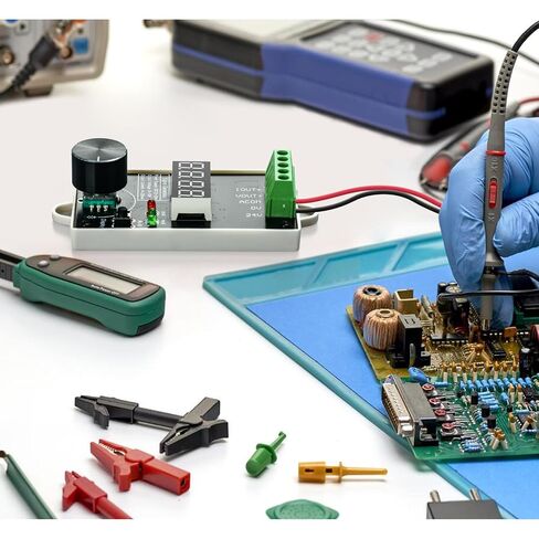 مولد إشارة Briidea قابل للتعديل، مخرج تيار مستمر 0-10 فولت / 4-20 مللي أمبير، شاشة LCD، اختبار الجهد والتيار الدقيق للأغراض الصناعية والمختبرية in Kuwait