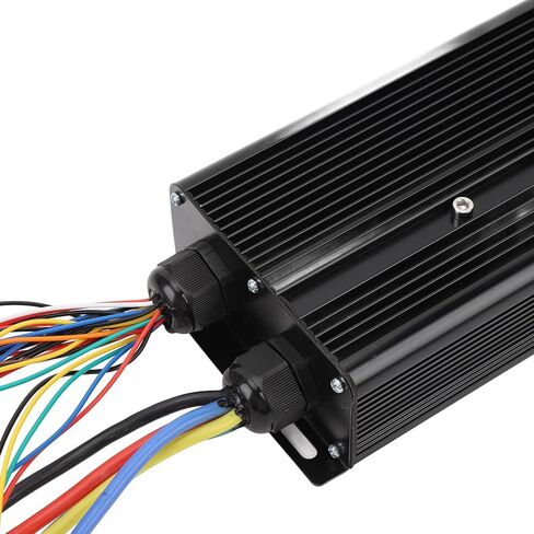Dioche مجموعة التحكم 5000W فرش السيارات مجموعة التحكم 80A 60V 72V 2000W إلى 5000W التحويل مع شاشة LCD S966 وخانق تعديل السرعة 20X in Kuwait