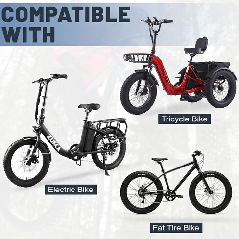 إطار WEEROCK EBike مقاس 20 × 4.0 بوصة، عبوتان من إطارات استبدال الدراجة الدهنية القابلة للطي مع أنابيب داخلية، عالية الأداء مقاومة للاهتراء، إطار خفيف للطرق الوعرة لدراجة كهربائية مقاس 20 بوصة، دراجة MTB سميكة، دراجة ثلاثية العجلات in Kuwait