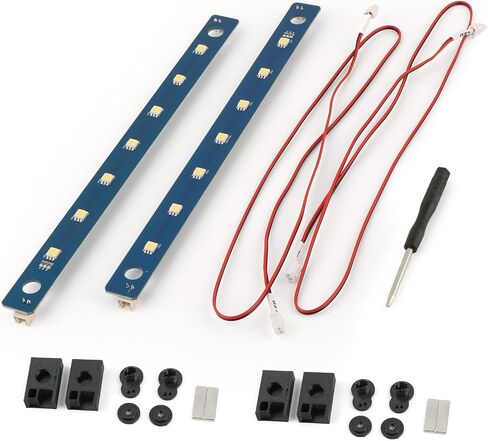 2Pack 24V LED Light Kit for Flashforge Adventurer 5M/5M Pro/AD5X LED Strip Bright Chamber Lighting Upgrade with 7 LED Beads for AD5M /AD5M Pro LED Light Board Replacement 3D Printer Accessories in Kuwait