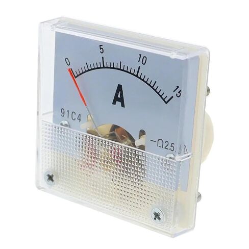 91C4-A DC Pointer Type Ammeter 1A 2A 3A 5A 10A 15A 30A 50A 75A 100A 150A 200A 300A 400A 500A Analog Mechanics Plate Table 1Pcs(100MA) in Kuwait