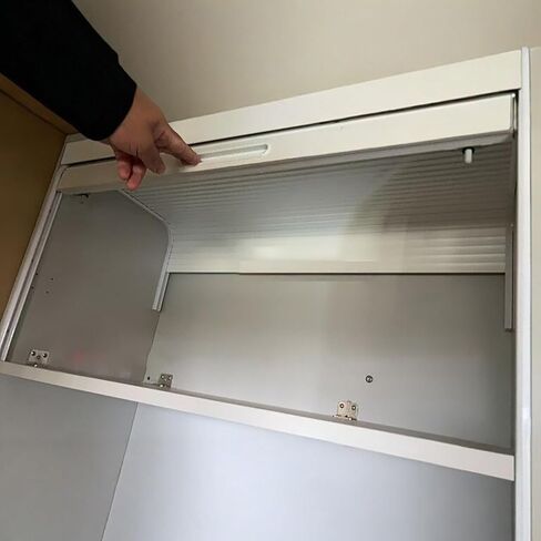 Custom Size Tambour Sliding Door Kit for Commercial Kitchen Cabinets - 20'' 28'' 36'' 44'' 48'' Wide Appliance Storage Solutions, Ideal for Sideboards (40 x 30 Inch) in Kuwait