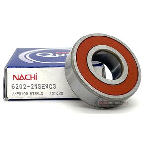 6202 2NSE9 Nachi تحمل اليابان 15X35X11mm DDU 2RS RS مزدوج مختوم 6202-2RS in Kuwait