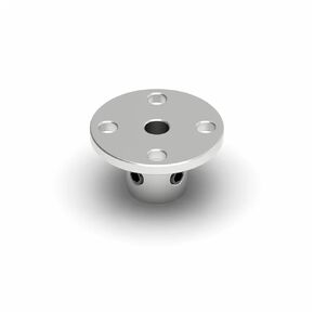 2mm/3mm/3.17mm/4mm/5mm/6mm/6.35mm/7mm/8mm/10mm/11mm/12mm/14mm Rigid Flange Coupling Motor Connector 1Pcs(11mm) in Saudi Arabia