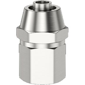 Pneumatic Quick Twist Conversion Joint PCF6 8 10 12mm Internal Thread Straight Through 1 2 4 Minutes 1Pcs(快拧内丝PCF12-M14x1.5) in Kuwait