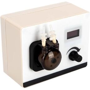 Lab Dosing Pump, Intelligent Peristaltic Pump, with 2x4MM BPT Tube/Foot Switch, Multiple Setting Modes, 0-40ml/min Flow Rate Adjustable, for Laboratory Aquarium in Kuwait
