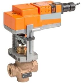 Belimo G2 Series 2-Way Globe Valve, 2 in, NPT, 40 CV, Non-Spring Return, Electric Actuator, Bronze, 24 VAC in Saudi Arabia
