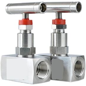 1/2" 3/4" 3/8" 1/4" 1" BSP NPT Female High Pressure Stainless Steel 304 Shut Off Needle Globe Valve J13-320P Crane Flow Control(3/8",BSP) in Kuwait
