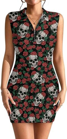 Tennis Dresses for Women Sleeveless Golf Dress for Women Active Workout Sports Athletic Polo Dress in Kuwait