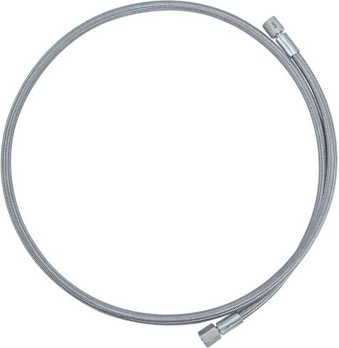 HFS(R) 3/8 بوصة خرطوم مضفر من الفولاذ المقاوم للصدأ NPT بطول 72 بوصة، مع بطانة PTFE، 1500PSI (72 بوصة) in Kuwait