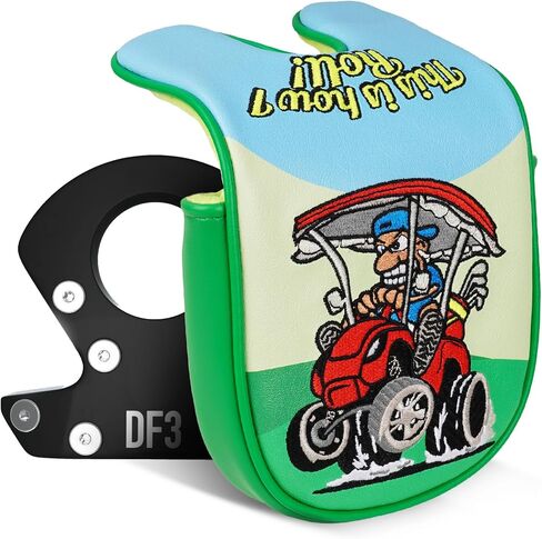 DF3 Putter Cover Golf Headcover Fits for LAB DF3 Center Shaft Putter Cover in Kuwait