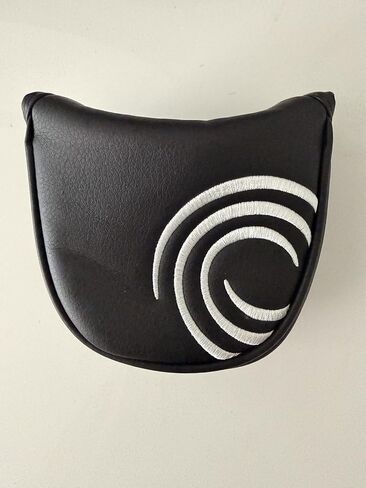 New Odyssey Black Mallet Round Putter Headcover - Non Magnetic Closure- Universal Fit in Kuwait