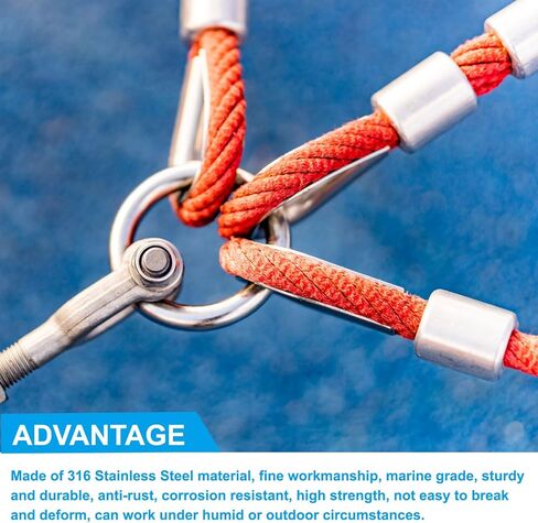 PATIKIL Metal Rings Stainless Steel Rings Marine Grade Multi-Purpose O Ring Welded Round Ring for Macrame in Kuwait