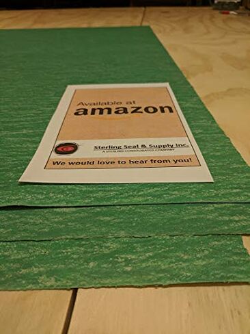 Lamons Gasket Material, General Purpose, NSF-61 Certified, 1/64" Thick, 30" x 30" (6 Sheets) V in Saudi Arabia