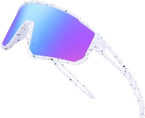 Kids Polarized Sports Sunglasses for Boys Girls Age 6-12 Youth Baseball Softball Running Cycling UV400 Protection in Kuwait