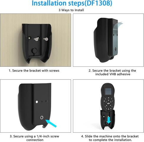 حامل جهاز تحكم عن بعد متوافق مع جهاز التحكم عن بعد Minn Kota i-Pilot Bluetooth | حامل جهاز التحكم عن بعد لمحرك التصيد مع شريط VHB، صامولة 1/4 بوصة، قفل آمن، وصول سريع للانزلاق in Kuwait