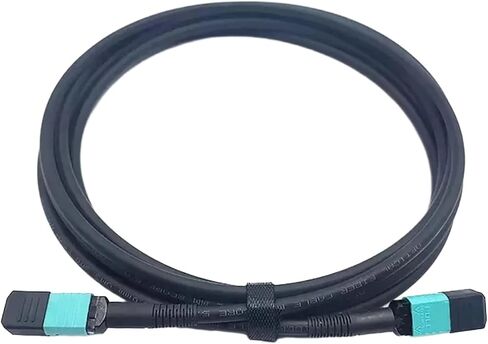 وصلة توصيل الألياف الضوئية OM4 MPO 12C TPU UPC متعددة الأوضاع 12 نواة (350 رأس أنثى مزدوج الأطراف من الأرز A) in Kuwait