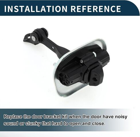 Door Check Hinge Strap Stopper Arm Fit for Chevrolet HHR 2006-2011 Front Door Check Strap Stopper Limiter 25800726 Rear Back Door Check Strap in Kuwait