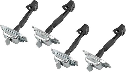 Door Check Hinge Strap Stopper Arm 4Pcs Fit for Toyota Hilux 2004-2015 Fortuner Car Door Stopper Check Strap Limiter 68610-0K010 68620-0K010 Rear Back Door Check Strap in Kuwait