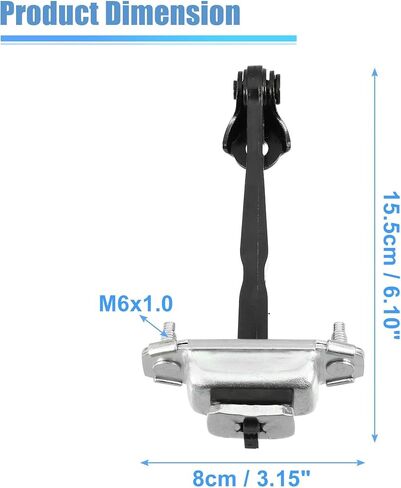 Door Check Hinge Strap Stopper Arm Fit for Kia Optima 2011-2016 793802T000 Front Left Door Hinge Check Arm Stop Strap Rear Back Door Check Strap in Kuwait