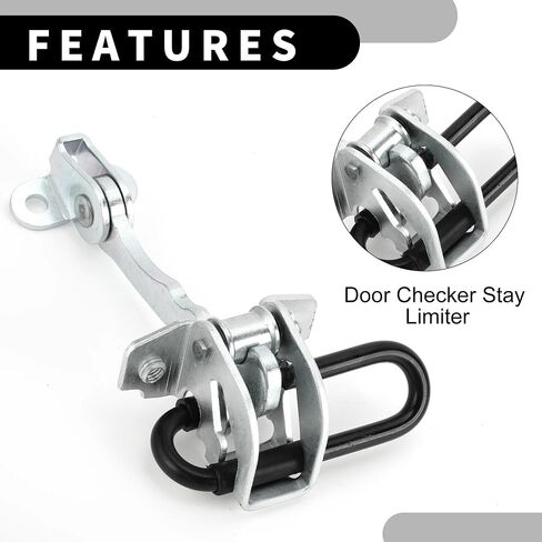 Door Check Hinge Strap Stopper Arm Fit for Fiat Punto MK2 188 1999-2012 Car Door Check Strap Stopper Limiter Accessories 51754187 Rear Back Door Check Strap in Kuwait