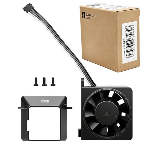 Original Bamboo P2S Hotend Cooling Fan – Genuine OEM Replacement for Dual-Nozzle System, Manages Heat Creep and Clogs, Closed-Loop Speed Control,for Bambu Lab P2S 3D Printer Parts in Kuwait