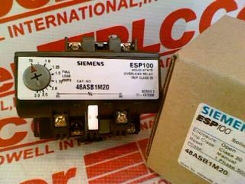 48ASB1M20 مرحل التحميل الزائد، الحالة الصلبة، .75-3A، 1PH، in Kuwait