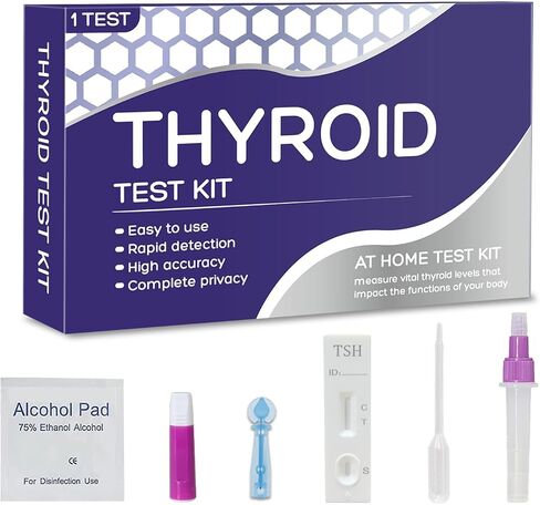 Thyroid Test Kit at Home- Accurate and Reliable Rapid Thyroid Health Monitoring (1 Test) in Saudi Arabia