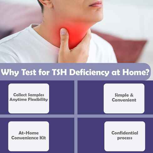 Thyroid Test Kit at Home- Accurate and Reliable Rapid Thyroid Health Monitoring (1 Test) in Saudi Arabia