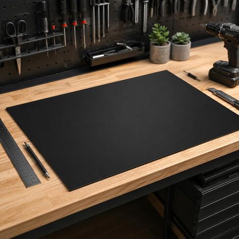 36 x 24 x 1/8 Inch ABS Plastic Sheets: Black Flexible & Moldable Thermoplastic Board, ABS Panels for DIY Crafts or Home Decor or 3D Art in Kuwait