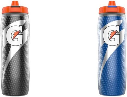 Gatorade Insulated 30oz Squeeze Bottles, Blue and Black in Kuwait