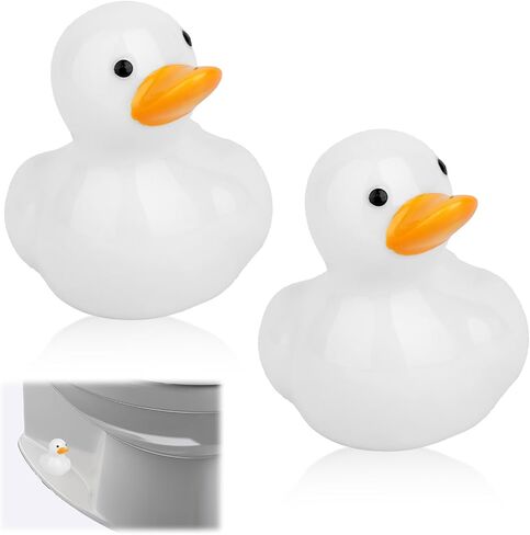 2pcs Ceramic Toilet Bolt Covers, Cute Cat Toilet Bolt Caps Decorative Accessory for Bathroom Decor, Easy to Install in Kuwait